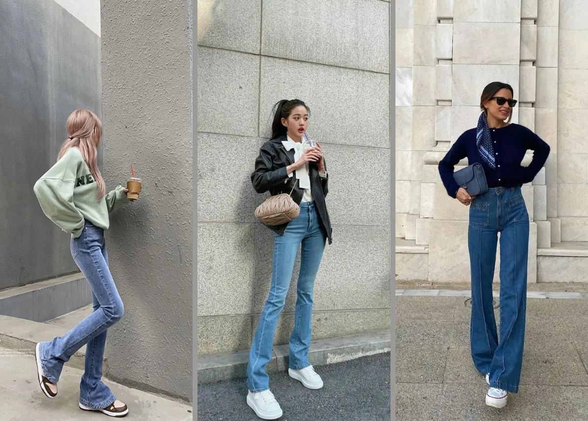 Gợi ý phối đồ với quần jean cho nữ