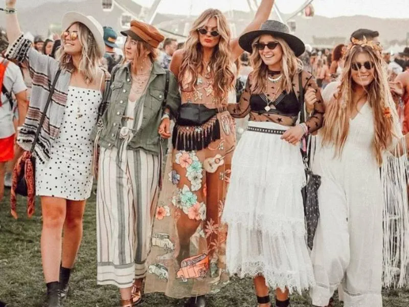 Đặc trưng nổi bật của phong cách Bohemian: Phóng khoáng, tự do, lãng mạn