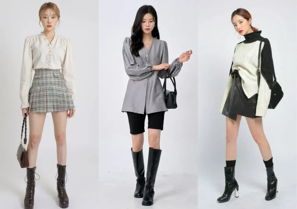 Các kiểu giày boots phổ biến và cách phối đồ cho nữ