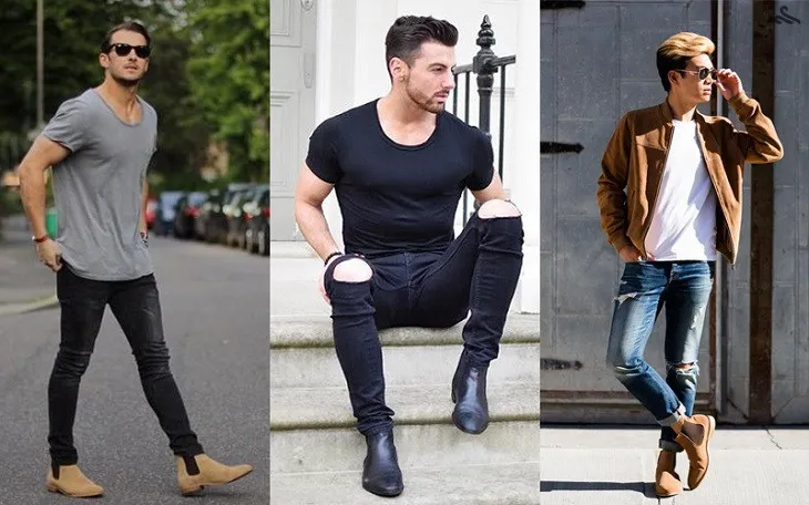 Các kiểu giày boots phổ biến và cách phối đồ cho nam