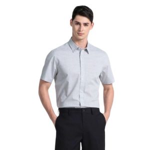 Áo Sơ Mi Tay Ngắn Form Vừa